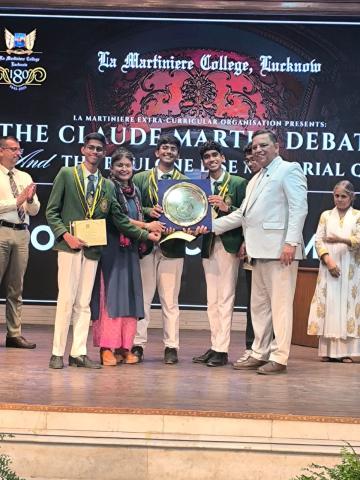 Bishop Cotton Boys’ School Triumphs at the Claude Martin Debates 26