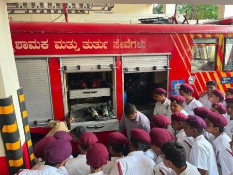  Visit to Jayanagar Fire Station Academy 26
