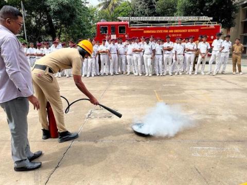  Visit to Jayanagar Fire Station Academy 26