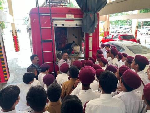  Visit to Jayanagar Fire Station Academy 26