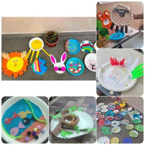 Crafty Plates - Happy Hands 26