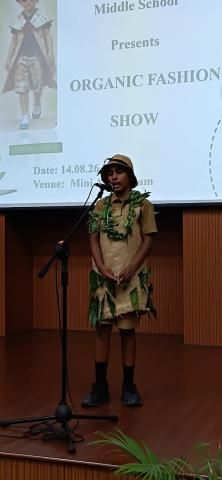 ENVIRONMENT DAY ACTIVITY - ORGANIC FASHION SHOW 26