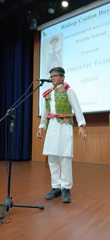 ENVIRONMENT DAY ACTIVITY - ORGANIC FASHION SHOW 26