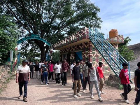 ADVENTURE, TEAMWORK & LEADERSHIP: A TRIP TO RAMANAGARA - SAFE, SARS & GREEN BRIGADE 26