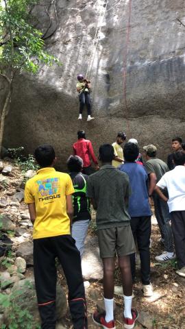 ADVENTURE, TEAMWORK & LEADERSHIP: A TRIP TO RAMANAGARA - SAFE, SARS & GREEN BRIGADE 26