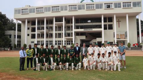 Bishop Cotton Boys’ School, Bengaluru, India vs Allendale Cricket Academy, England – 6