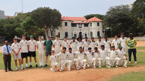 Bishop Cotton Boys’ School, Bengaluru, India vs Allendale Cricket Academy, England – 19