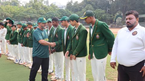 Bishop Cotton Boys’ School, Bengaluru, India vs Allendale Cricket Academy, England – 22