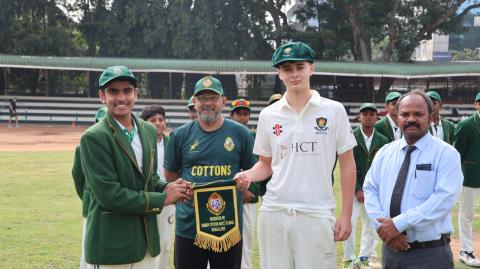 Bishop Cotton Boys’ School, Bengaluru, India vs Allendale Cricket Academy, England – 25