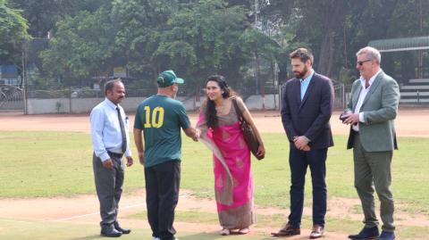 Bishop Cotton Boys’ School, Bengaluru, India vs Allendale Cricket Academy, England – 33