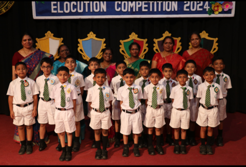 Inter-House Elocution Competition - 2024