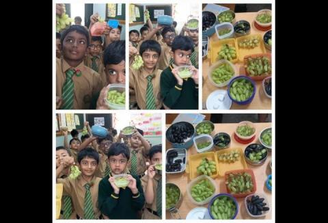  Fruits Week Celebration - Grapes Day 