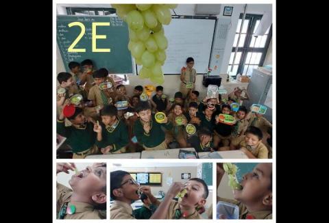  Fruits Week Celebration - Grapes Day 