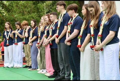 Visit by St. Edmund’s College, United Kingdom