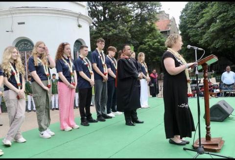 Visit by St. Edmund’s College, United Kingdom