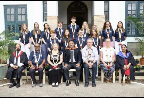 Visit by St. Edmund’s College, United Kingdom