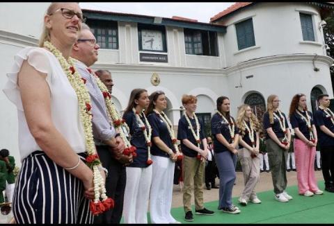 Visit by St. Edmund’s College, United Kingdom