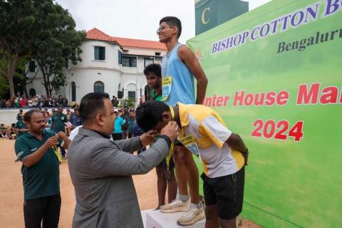 Bishop Cotton Boys’ School Inter House Marathon