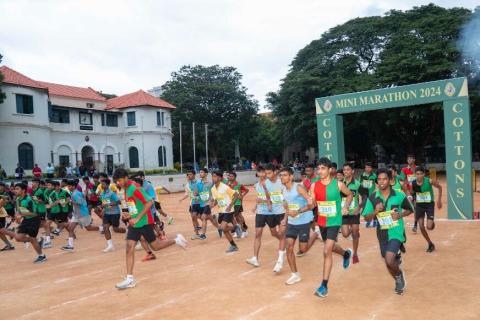 Bishop Cotton Boys’ School Inter House Marathon