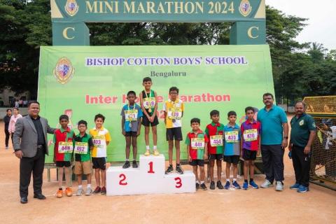 Bishop Cotton Boys’ School Inter House Marathon