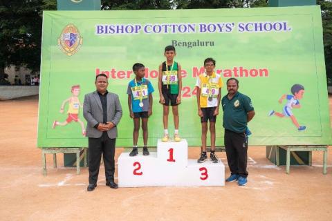 Bishop Cotton Boys’ School Inter House Marathon
