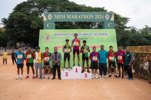 Bishop Cotton Boys’ School Inter House Marathon