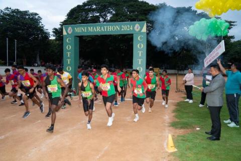 Bishop Cotton Boys’ School Inter House Marathon