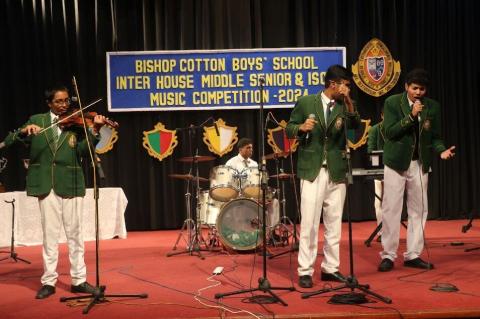 Inter-House Middle Senior & ISC Music Competition - 2024