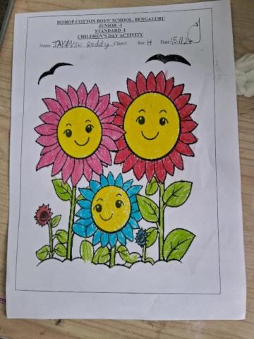 Children’s Day Activity - Junior 1