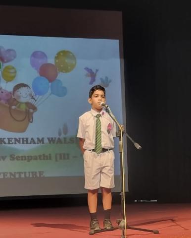  Junior 1 - Inter-house Elocution Competition