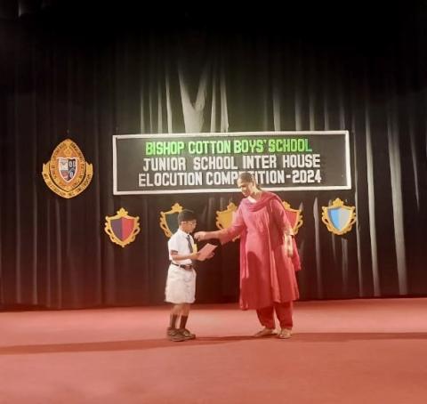  Junior 1 - Inter-house Elocution Competition