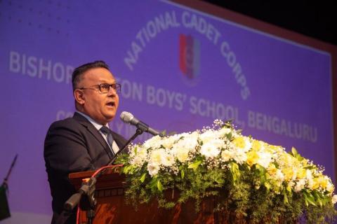 NCC Navy Raising Day at Bishop Cotton Boys’ School
