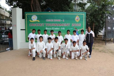  CISCE Under-14 Cricket Tournament 2025 – Day 1 Update 