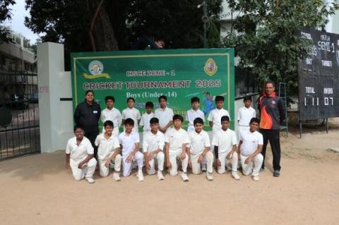 CISCE Under-14 Cricket Tournament 25–Day 2 Update