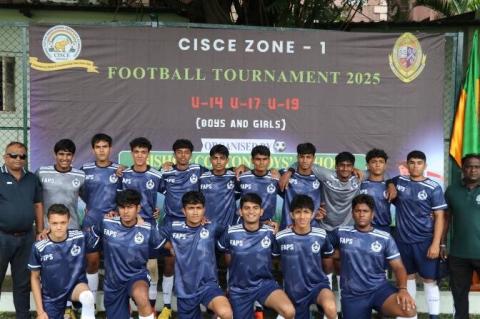  CISCE Zone A Under 19 Inter School Football Tournament 25 