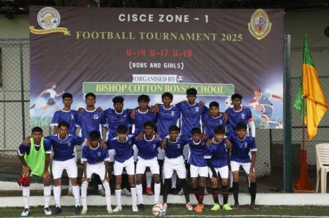  CISCE Zone A Under 19 Inter School Football Tournament 25 
