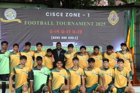  CISCE Zone A Under 19 Inter School Football Tournament 25 