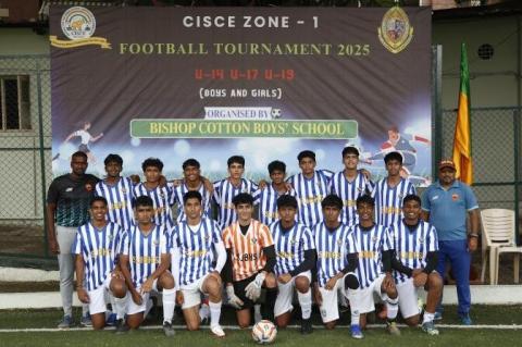  CISCE Zone A Under 19 Inter School Football Tournament 25 