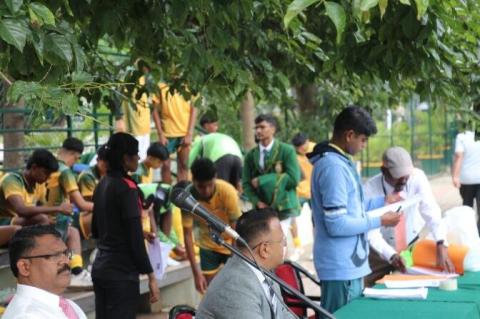  CISCE Zone A Under 19 Inter School Football Tournament 25 