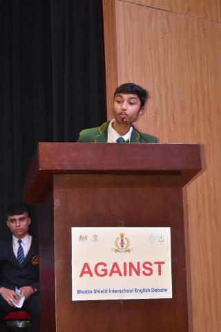 Bhatia Shield Inter-School English Debate 25