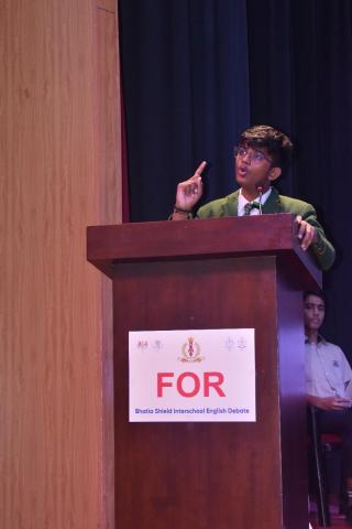 Bhatia Shield Inter-School English Debate 25