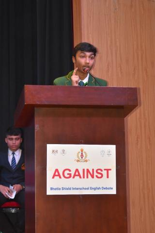 Bhatia Shield Inter-School English Debate 25