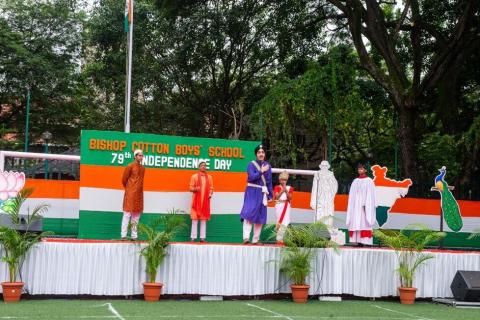79th Independence Day Celebration at Bishop Cotton Boys’ School - Album 2