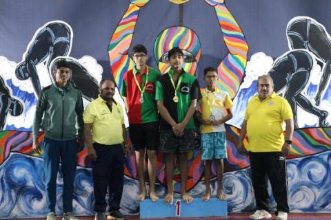The Inter-House Annual Aquatic Meet - Day 1