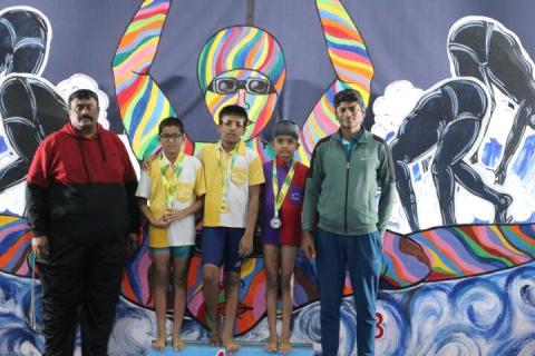 The Inter-House Annual Aquatic Meet - Day 1