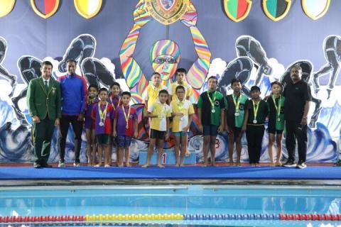 The Inter-House Annual Aquatic Meet - Day 1