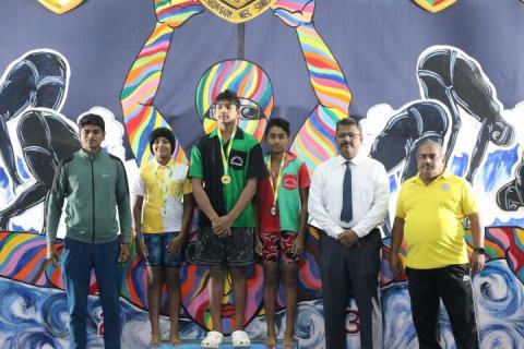 The Inter-House Annual Aquatic Meet - Day 1