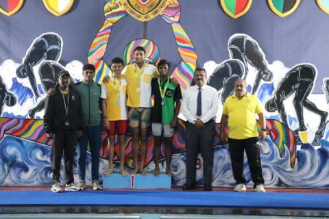 The Inter-House Annual Aquatic Meet - Day 1