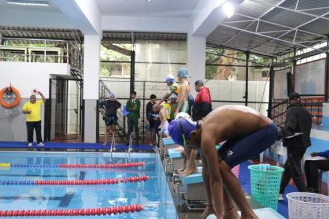 The Inter-House Annual Aquatic Meet - Day 1