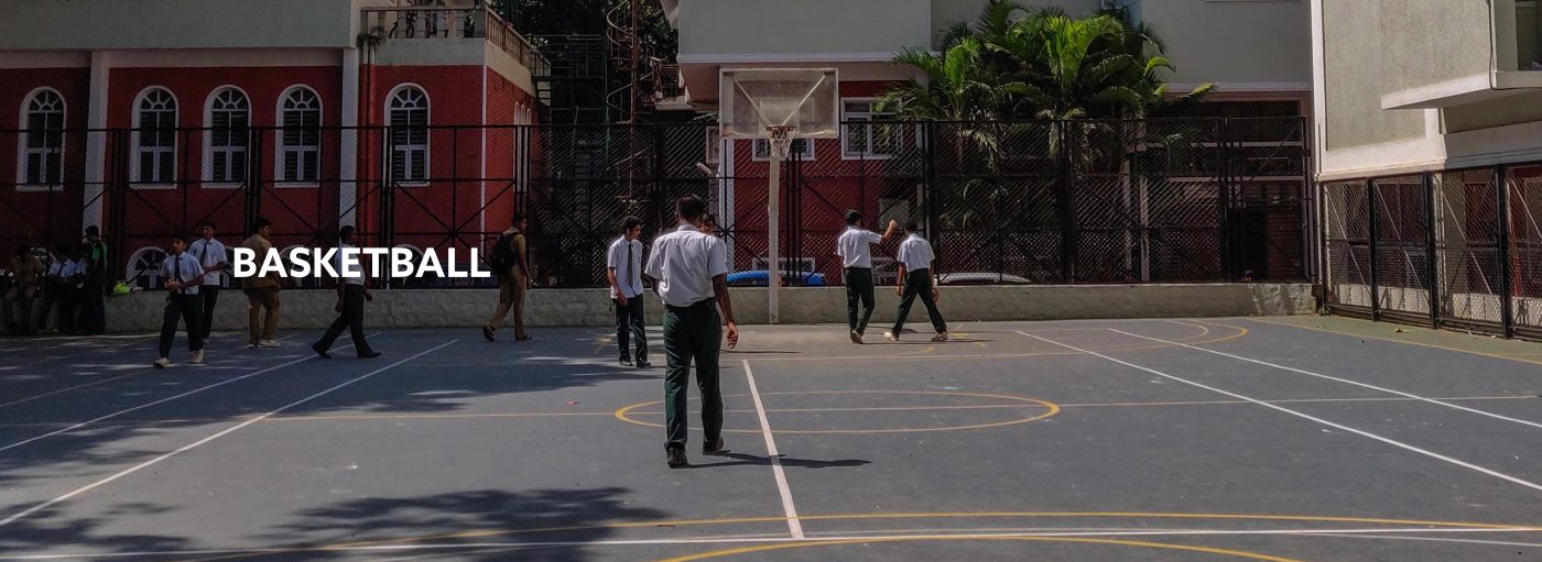 Tennis and basketball courts